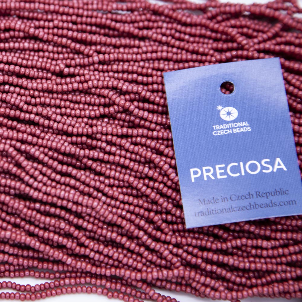 11SB147-IT: CZ Seed Bead Terra Intensive Mahogany 11/0 6HK