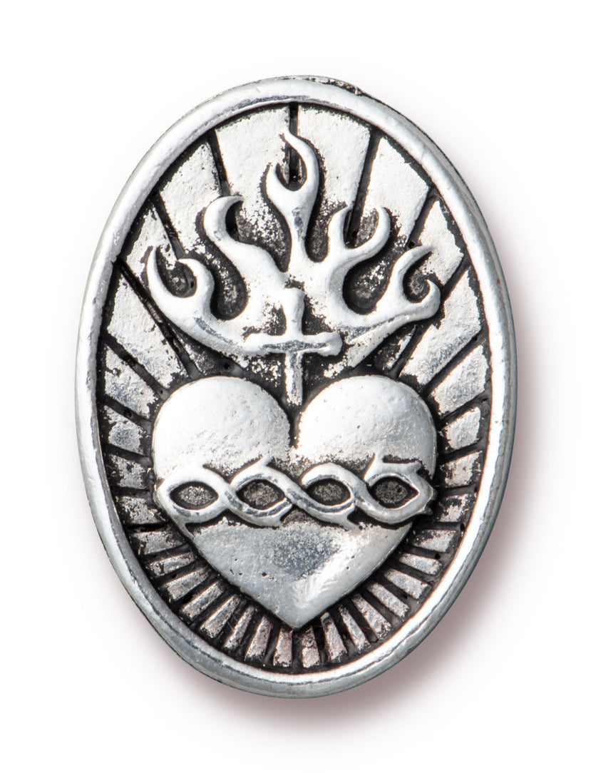 TC6609-AS: BUTTON SACRED HEART SA