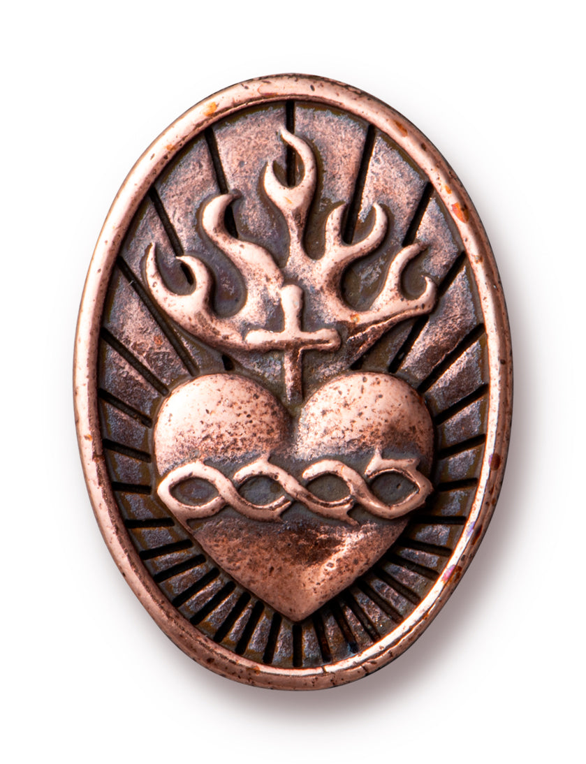 TC6609-AC: BUTTON SACRED HEART CA