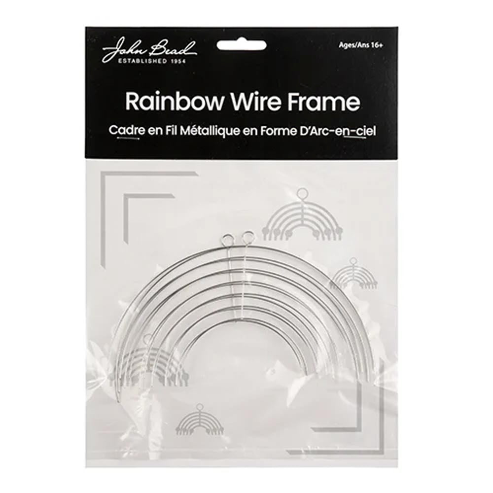 DZ0300-12: Wire Frames Rainbow 0.8mm 3.3x6.6" 2PPK