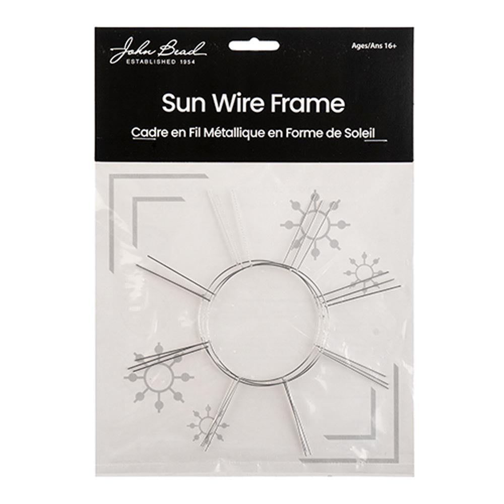 DZ0300-05: Wire Frames Sun 0.8mm 5-6" 3PPK