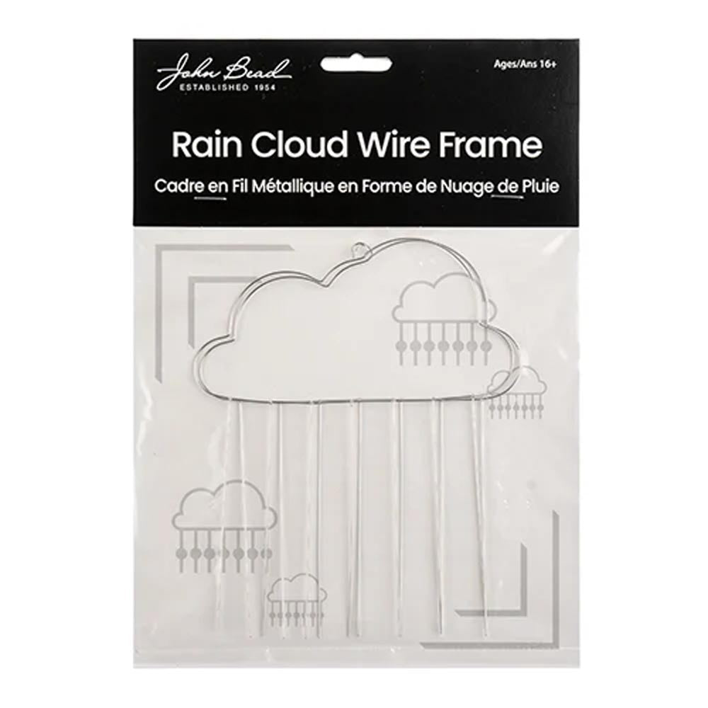 DZ0300-09: Wire Frames Rain Cloud 0.8mm 5-6" 2PPK