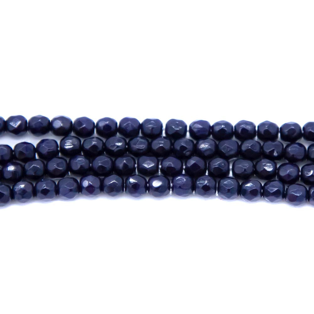 3FC179-2R: Czech FC Rd Deep Navy Blue 3mm - 100PC