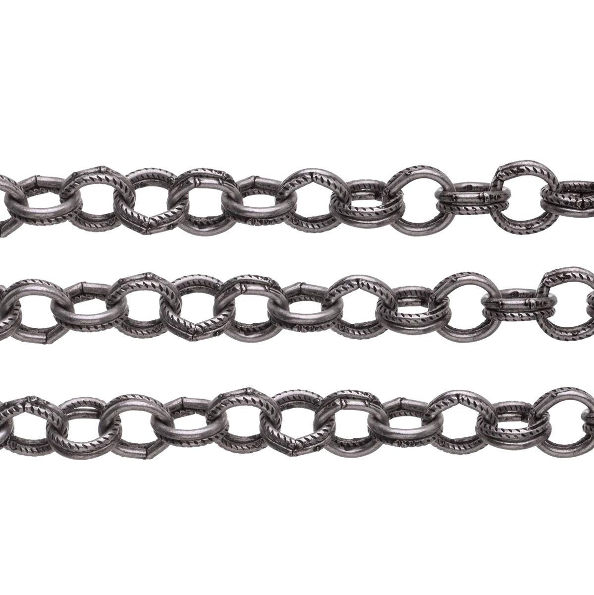 CX2611-AS:  Double Link 8mm Cable Chain Ant SPL