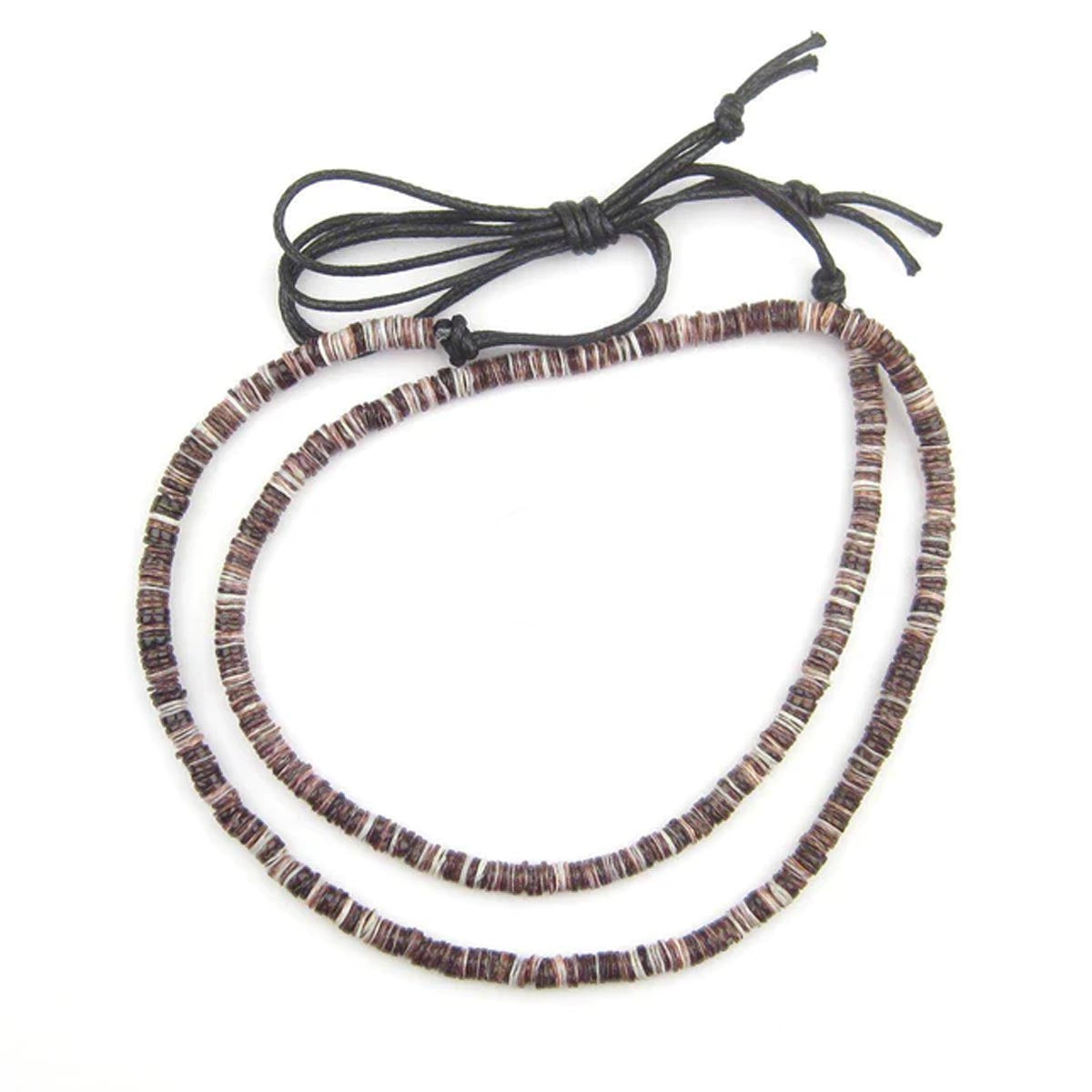 GA135-SHLPRP: Oyster Natural Shell Heishi Beads 5mm