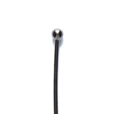 2FI61-2GM: Head Pin 2mm Ball 2IN 20GA GNMTL 25PPK