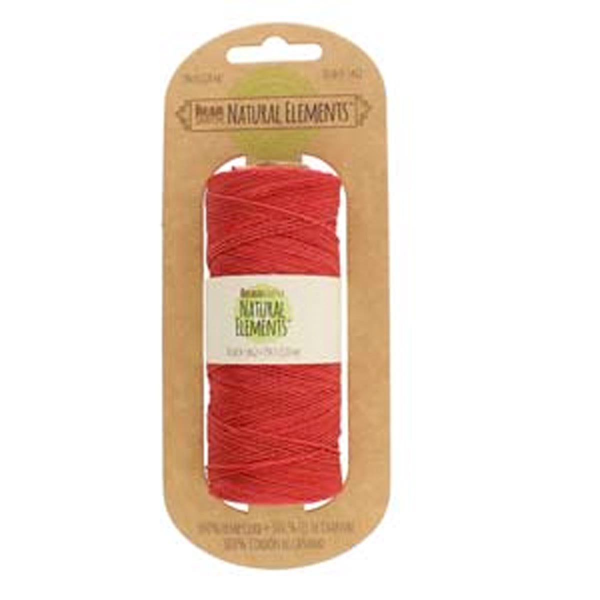 TH145-10: HEMP 50GM SPL SCARLET 10 LB TEST 394 FT