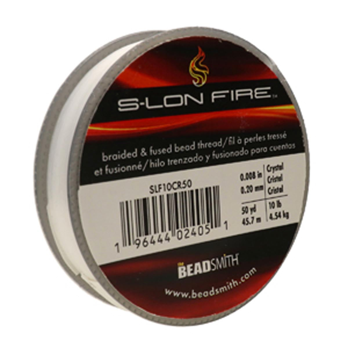 SLF10CR50: S-LON FIRE 10 LB CRYSTAL 0.008 IN/.20 mm DIA 50 YRD