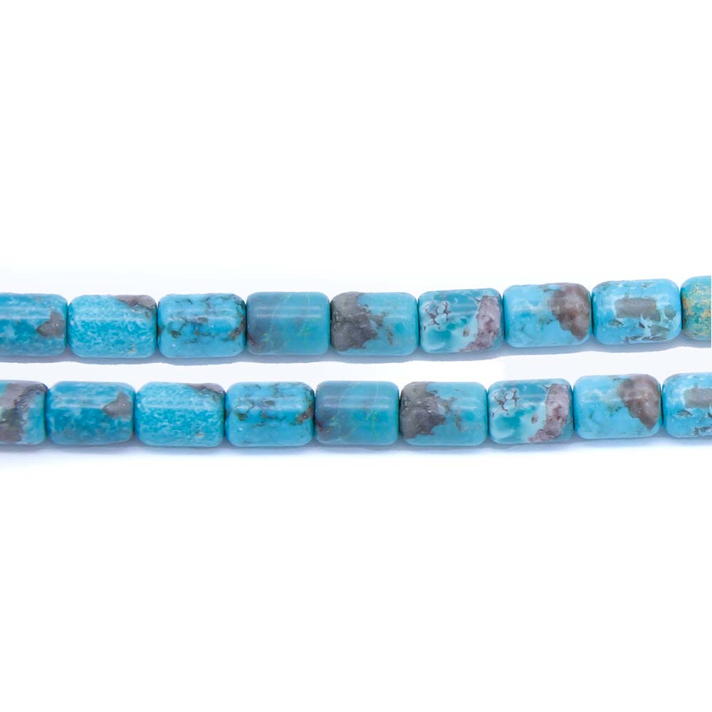 64ST413-CYL: Turquoise Cylinder 6x8mm 16"