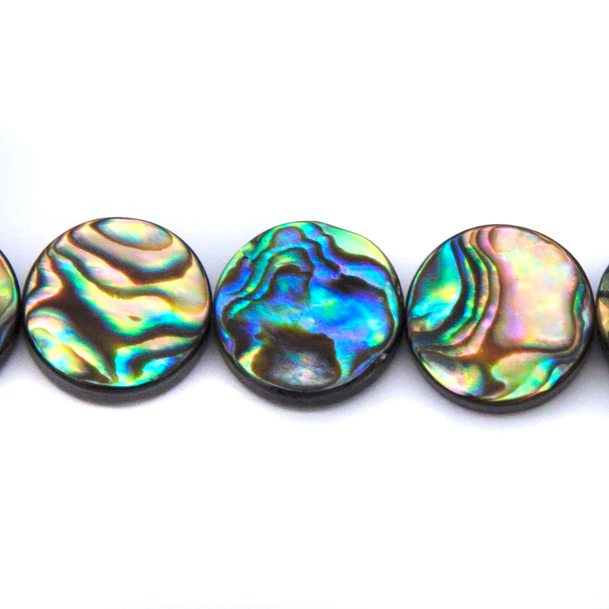 14AB558-F: Abalone Coin 14mm