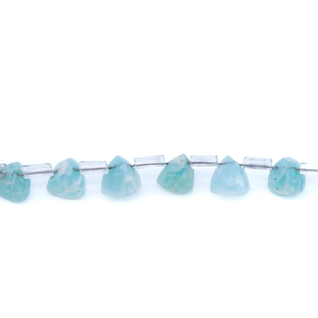 83ST436: Amazonite FC Trillion 5-6mm Avg