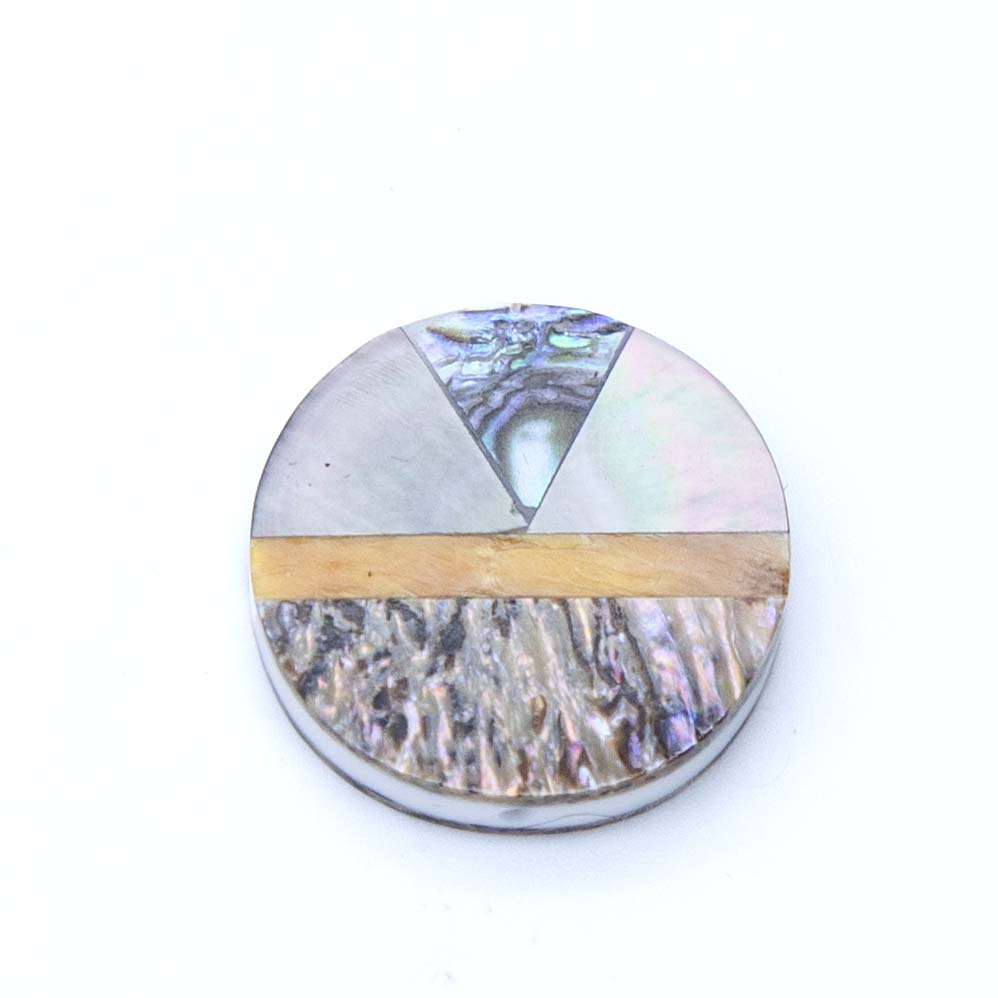 95AB101: Abalone Shell Inlay Disc 1 Piece