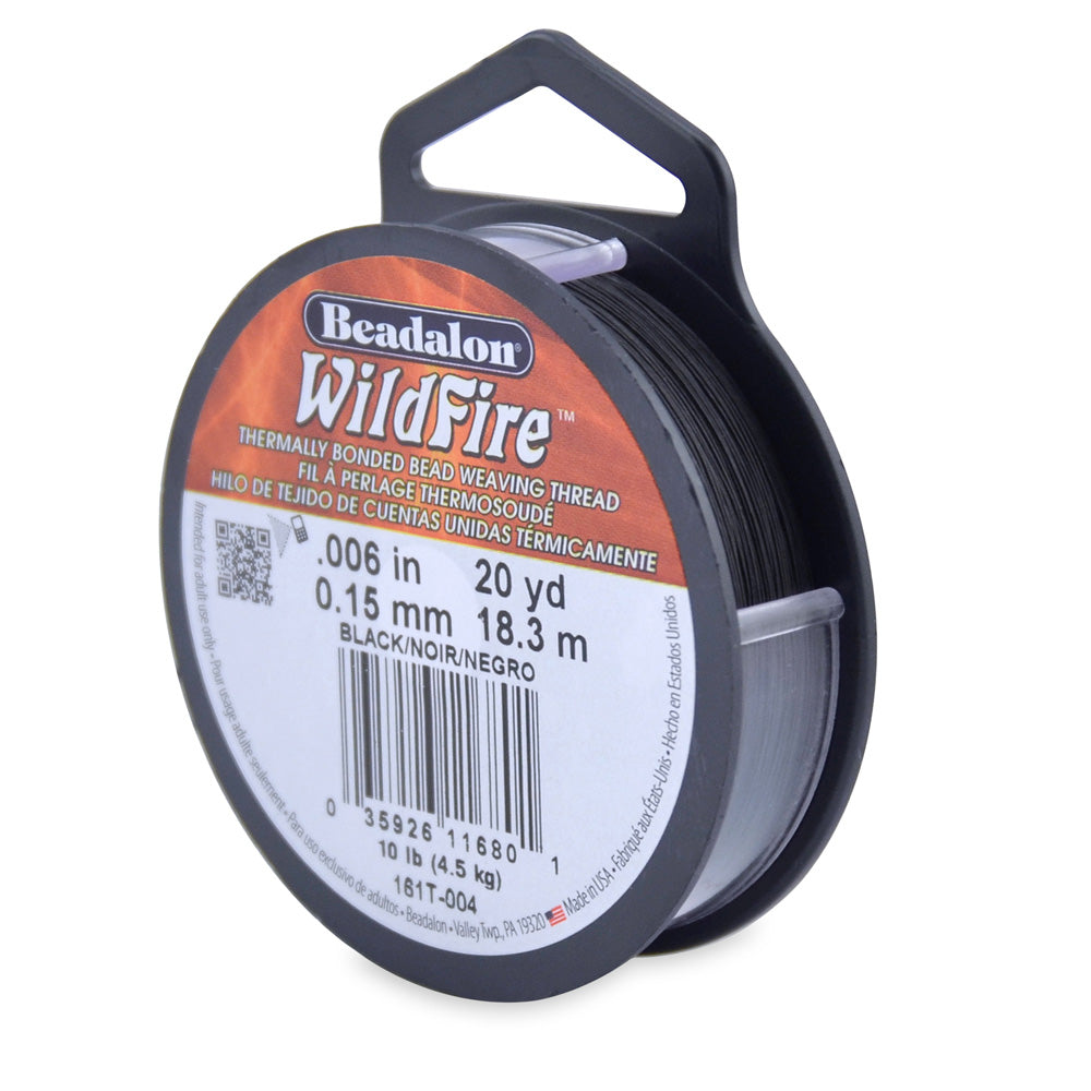 65TN109-20: Wildfire Thread Black 20 Yard .006 10lb