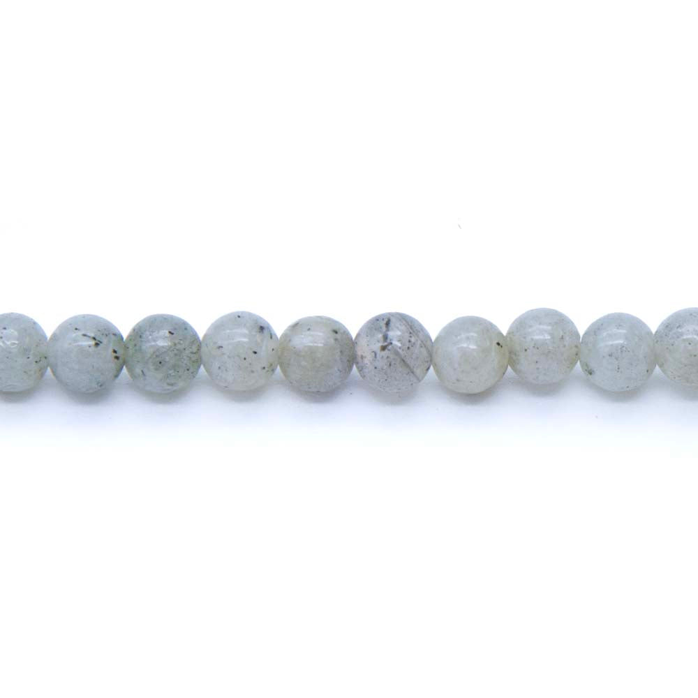 6ST456-LT: Light Labradorite Round 6mm 15.5" String