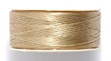 30TN152-B: Nymo Nylon Beading Thread Sand Size D 64yd x10 Bobbins