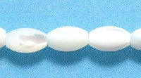 33MP611: MOP Bead Oval 5x8mm 16" ST