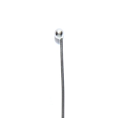 40FI61-S: Headpin Ball Silver 40mm 22GA 50PC