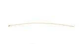 60FI61-G2: Head Pin 22GA 1.5MM Ball Gold 60mm 50PPK