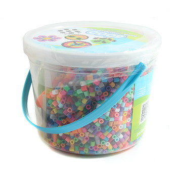 KT3100: Perler Fused Bead Kit Bucket 6000 Pieces