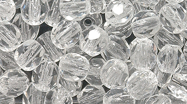 4FC212-L: CZ FACET RD Crystal 4MM-300PC