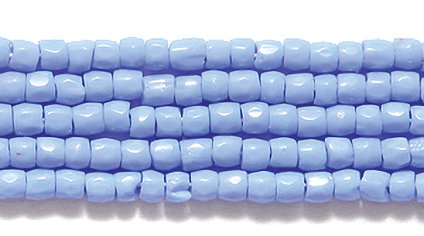 9SC170: CZ Seed Bead 3-cut Powder Blue 9/0 10HK