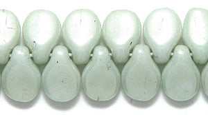 57DP110-82: CZ Pips Soft Green Luster 5x7mm 600PC