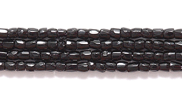 12SC109: CZ Seed Bead 3-cut Black 12/0 10HK