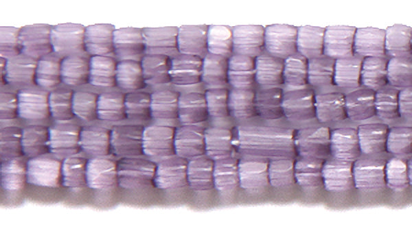 9SC998: CZ Seed Bead 3-cut Satin Solgel Grape 9/0 10HK