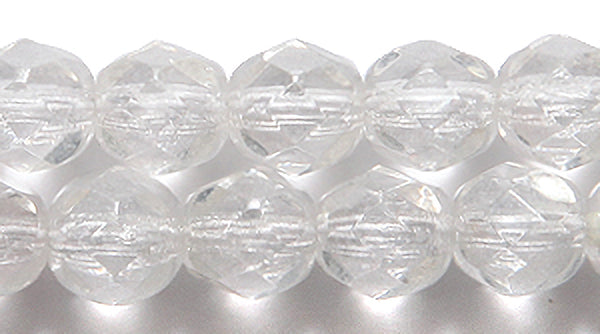 6FC312-T: CZ FACET RD Crystal Luster 6MM-500PC