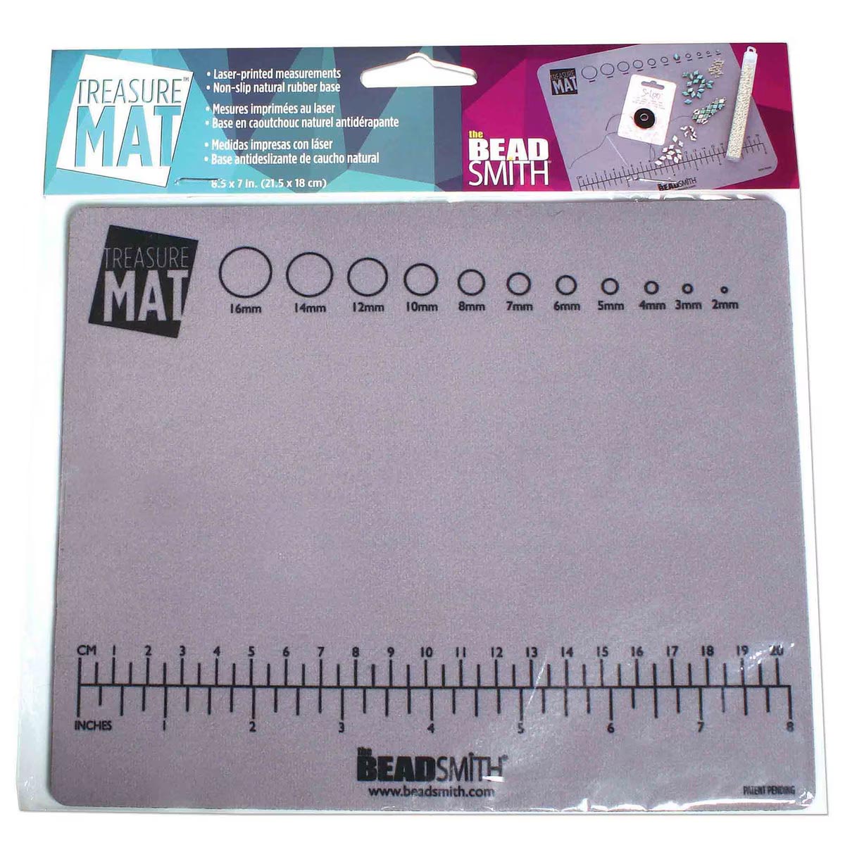 BMNS-08: Bead Mat Non-Slip 7X8.5 - EA