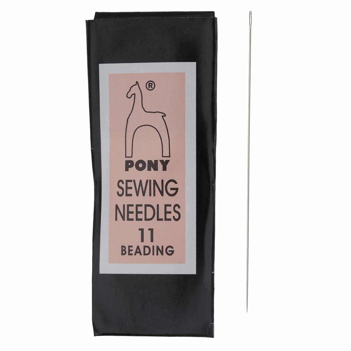 FI281-11A: Pony Beading Needle #11 25 Piece Package