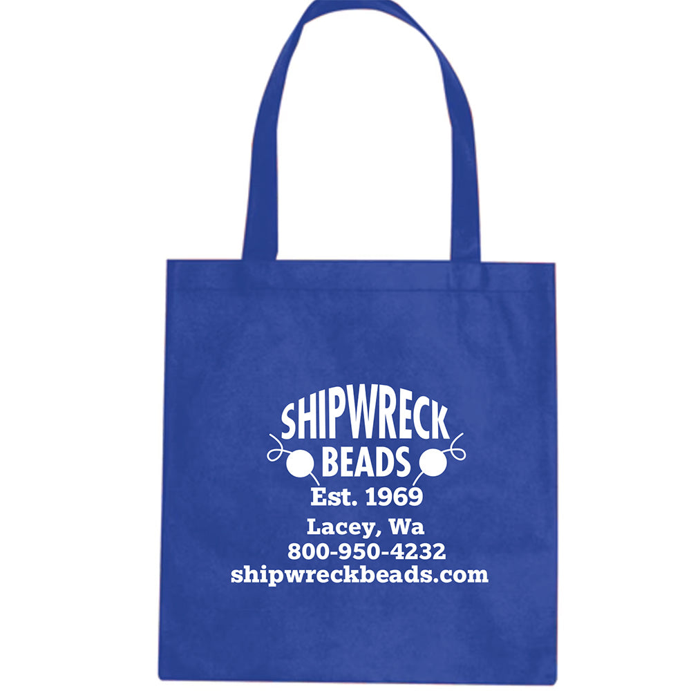 TOTE15x16-RB: Shipwreck Beads Logo Tote Bag 15x16 Inch - 1EA