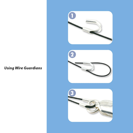 FI174-GP: Wire Guardians GLD PLT .022 ID - 1 Gross(144pcs)